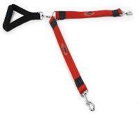 Dog leash coupler