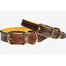 Bison And Elk Leather Dog Collars